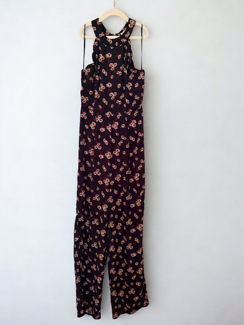 Francesca's Miami floral jumpsuit